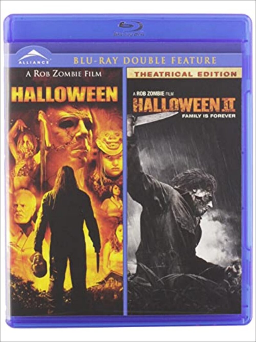 Rob Zombie's Halloween / Halloween 2 Double Feature Blu-ray Horror Movie